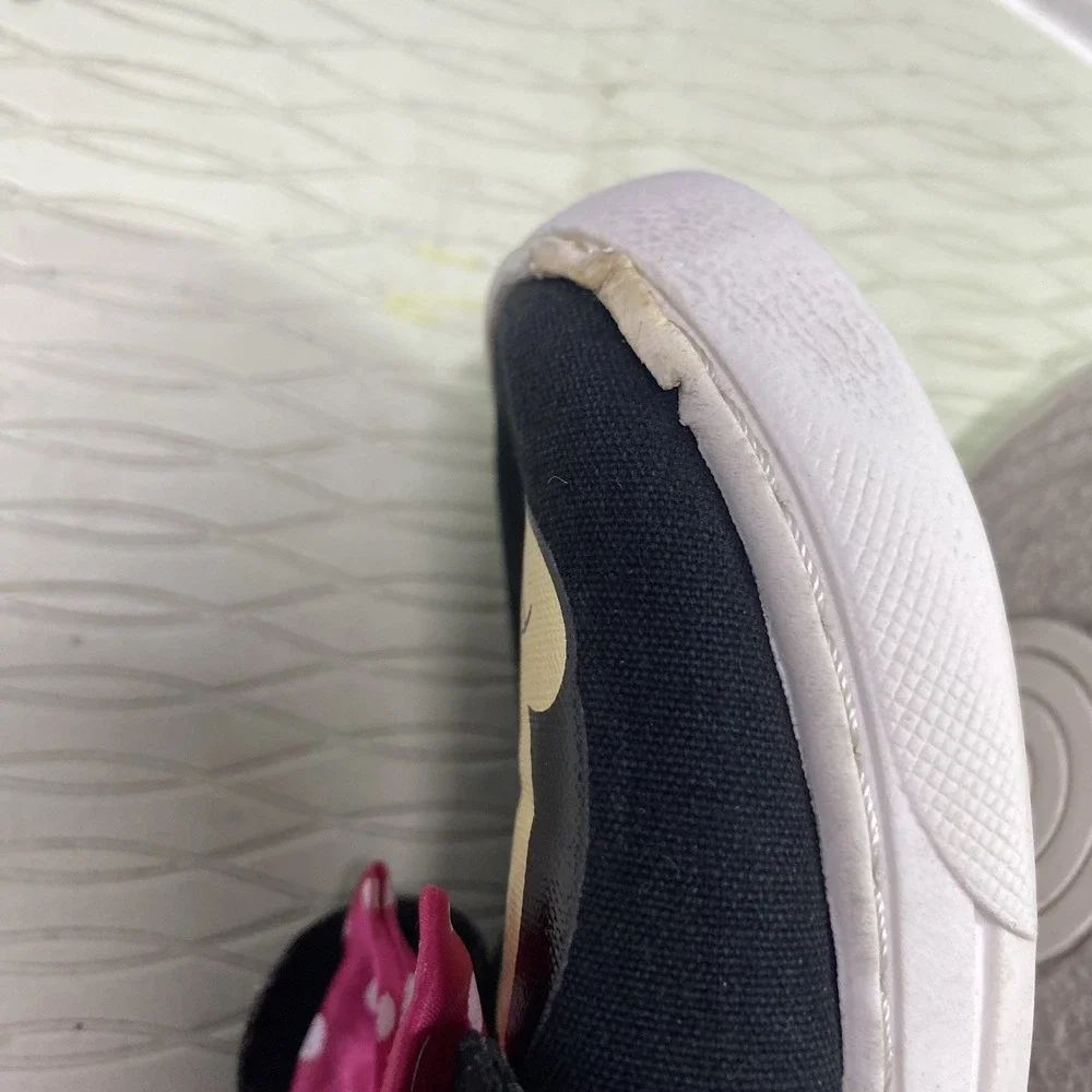 Minnie Mouse Little Girl's Pink Canvas Shoes Sneakers-Sz. 11-Fair Cond. See pics